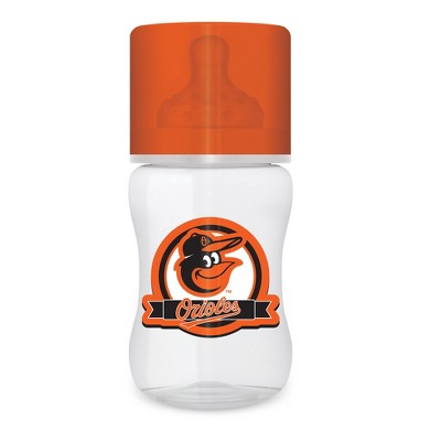 Image of BabyFanatic Officially Licensed Baltimore Orioles MLB 9oz Infant Baby Bottle.