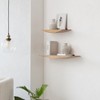 MH London Hutch 24" Set of 2 Wall Mounted Shelves Mango Wood - 4 of 4