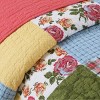Checkered Pattern 3-Piece Comforter Set, Queen Size – Includes 1 Soft Lightweight Comforter and 2 Matching Pillowcases, Modern Bedding - 3 of 4