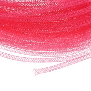 Unique Bargains Elastic Fabric Durable Mesh Tubing Multipurpose Use Waterproof Mesh Tube Ribbon 1 Pc - 1 of 4