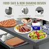 NicBex 3 Drawers Kitchen Island Cart with 1 Flexible Cabinet and 2 Shelves,Kitchen Island with Storage,Island Table for Kitchen - 4 of 4