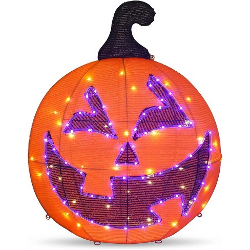 Joiedomi 2.5ft Lighted Collapsible Pumpkin : Target