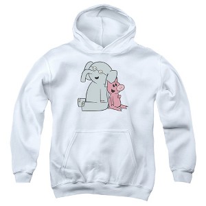 Boys’ Elephant Piggie With Logo Hooded Sweatshirt - 1 of 4