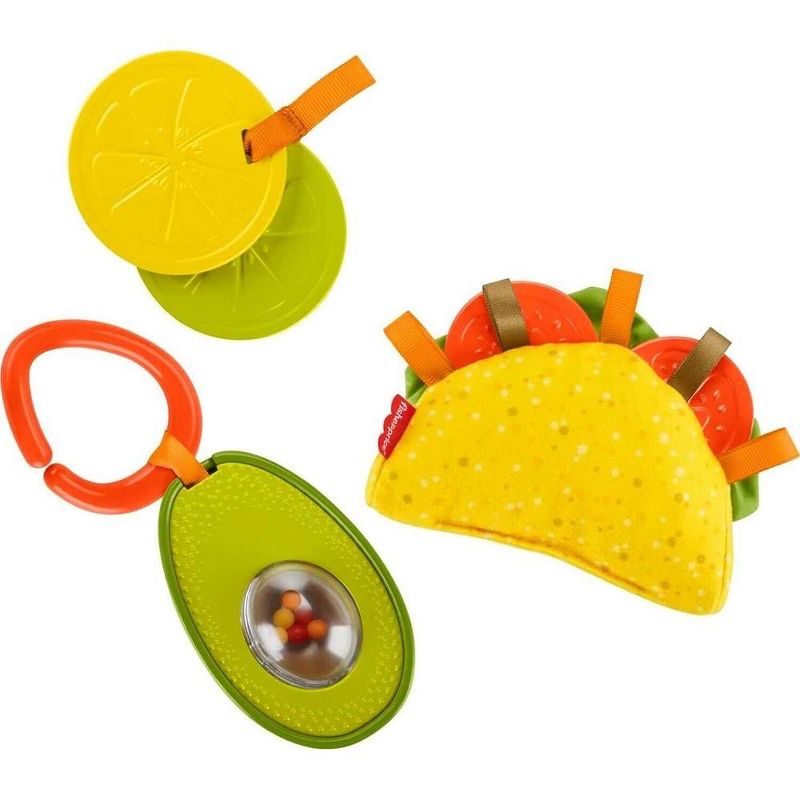 Fisher-Price Toys Taco Tuesday Gift Set Pretend Food Baby Toys For Sensory Play, 4 of 7