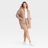 Women's Fleece Hooded Zip-Up Sweatshirt - Ava & Viv™ - 3 of 3