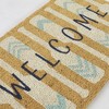 Balta Rugs 1'5"x2'5" Welcome Lake Natural Papilio Coir Doormat - 3 of 4