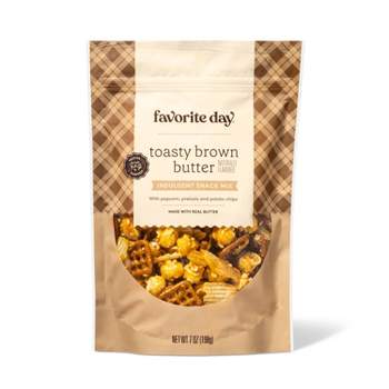 Harvest Brown Butter Flavor Pretzel Mix Caramel Popcorn - 7oz - Favorite Day™