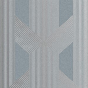 Lagom Geo Deep Sky Blue Geometric Paste the Wall Wallpaper - 1 of 4