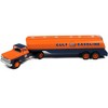 1960 Ford Tanker Truck Orange and Blue "Gulf Oil" 1/87 (HO) Scale Model by Classic Metal Works - 2 of 3