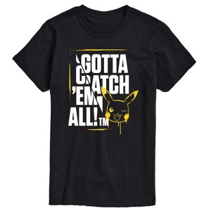 Men's - Pokémon - Gotta Catch Em All Short Sleeve Graphic T-Shirt - 1 of 4