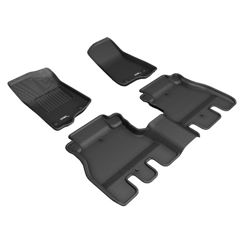 3d Maxpider Kagu Series Custom Fit All Weather Shock Absorbing Cabin Floor  Mat Liner Set For 2020 Jeep Wrangler Jl Unlimited, Includes 1st & 2nd Rows  : Target