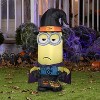 Gemmy Airblown Inflatable Kevin as Witch Universal, 3.5 ft Tall, Multicolored - 2 of 4