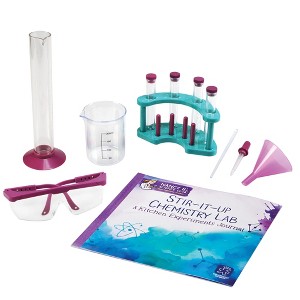 Educational Insights Nancy B's Science Club Stir-It-Up Chemistry Lab & Kitchen Experiments Journal, Ages 8+ - 1 of 4