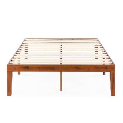 Best Price Mattress 16" Naturalista Classic Solid Wood Platform Bed