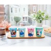 Silver Buffalo The Golden Girls 2-Ounce Plastic Mini Shot Glass Cups | Set of 4 - 3 of 4