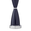 360 Lighting Bow-Tie 28 1/2" High Modern Blue Glass Table Lamp - 4 of 4