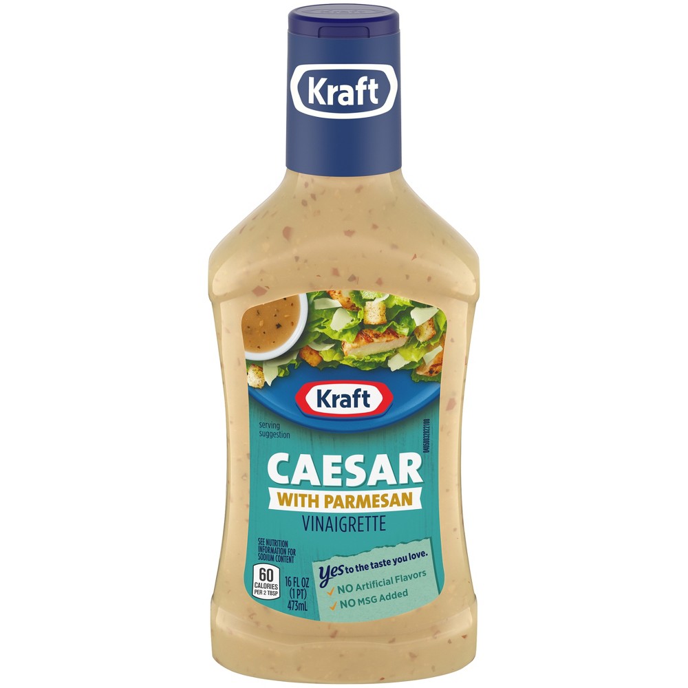 UPC 021000682751 product image for Kraft Vinaigrette Caesar Parmesan Salad Dressing - 16oz | upcitemdb.com