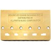 Leo Quan Badass V 5-String Bass Bridge With Grooved Saddles Gold - 3 of 3
