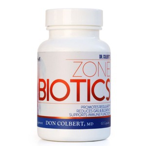 Divine Health Zone Biotics - Probiotic & Prebiotic - 16 Billion CFU for Gut Health, Bloating Relief & Digestion (60 veggie capsules) - 1 of 4