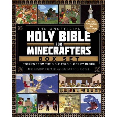 The Unofficial Holy Bible for Minecrafters Box Set - by  Christopher Miko & Garrett Romines (Hardcover)