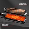 Nicebay Hair Straightener Brush, Hair Straightening Iron Brush, Auto-Off, LED Display Hair Straightener Comb for Women,Ceramic Heater Surface Material - 3 of 4