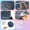 Dikaslon Diaper Bag Tote with Pacifier Case and Changing Pad Baby Bag for Boys and Girls - 2 of 4