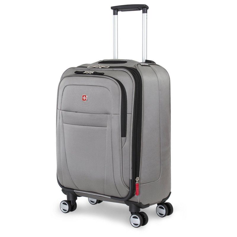 SWISSGEAR Zurich Softside Carry On Spinner Suitcase, 1 of 8