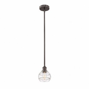 Rochester - 1 Light Stem Hung Mini Pendant In Industrial Style-7.38 Inches Tall and 5.88 Inches Wide - 1 of 1