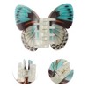 Unique Bargains Women's Butterfly Hair Clips 4.13"x3.31"x1.38" Blue White 1 Pc - 3 of 3