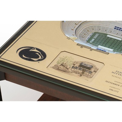 Penn State Nittany Lions 3D Stadium Art LED End Table