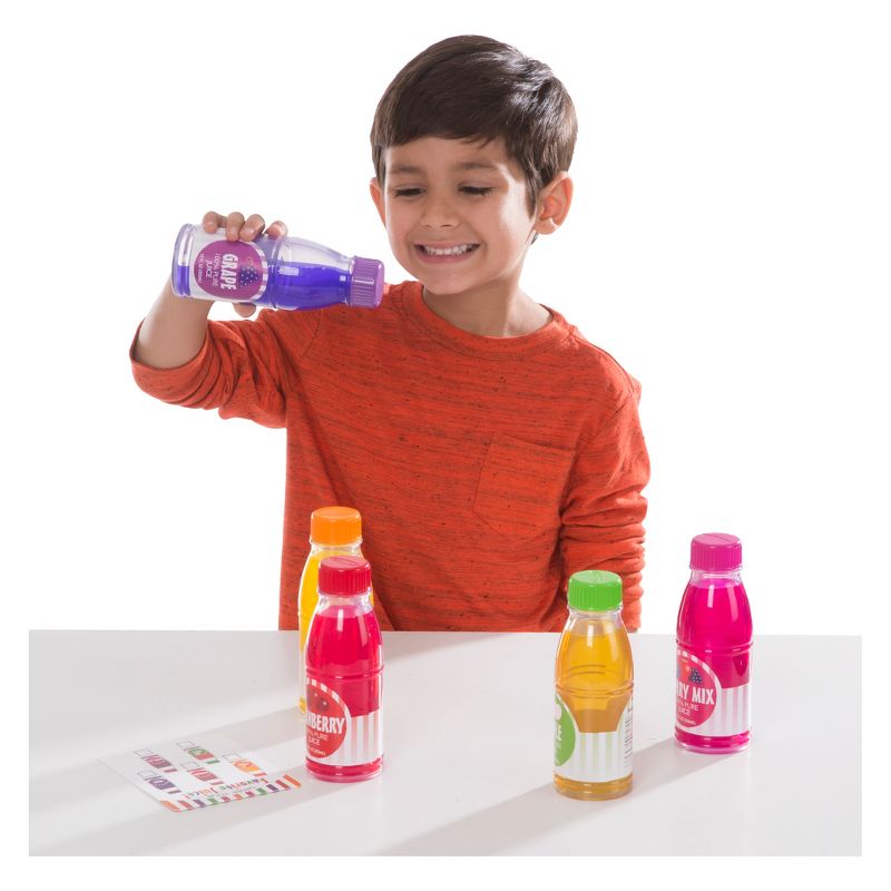 Melissa & Doug Tip & Sip Toy Juice Bottles and Activity Card (6pc), 4 of 9