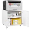 NicBex 2-Door Mobile File Cabinet with Adjustable Shelf,Steel Copier Stand Mobile Pedestal File Printer Stand for Home Office Printing Areas - 2 of 4