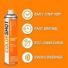 Colorshot Spray Paint Gloss Orange Slice 10oz 4pk Value Set Orange: Acrylic Exterior Paint & Primer, Fast Drying - 3 of 4