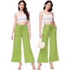 Anna-Kaci Women's High Waist Drawstring Long Pants Relaxed Loose Pants with Pockets - 4 of 4