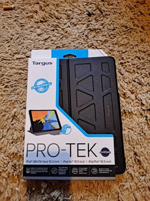 Targus Pro-Tek Antimicrobial Case for iPad (9th, 8th and 7th gen.) 10.2,  iPad Air 10.5, and iPad Pro 10.5 Blue THZ85213GL - Best Buy