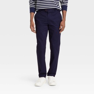 Houston White Adult Straight Trousers - Navy Blue - 1 of 3