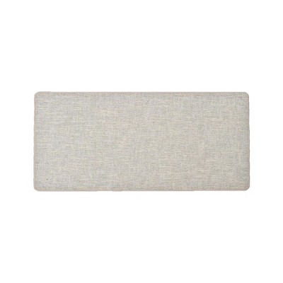 Evideco French Home Goods Woven Effect Kitchen Mats - Non-Slip, Washable, Available in Two Sizes