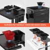 TASALON Magnetic Hair Dye Bowl, 2 Piece Hair Dye Kit Bowls for Beauty Salon Trolley Cart and Barber Station - Black - 4 of 4