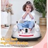 Coucheta Kids Bumper Car, 12V Electric Ride-On with Parent Remote Control, 360¡ã Spin, LED Lights & Music - 3 of 4