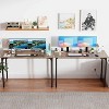 BestMassage 47 Inch Modern Industrial Computer Desk Office Desk with Spacious Top and Sturdy Steel Frame, Vintage 2 - 2 of 4