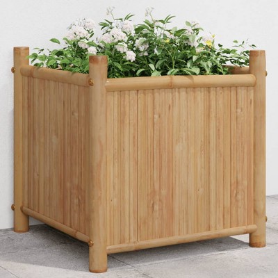 vidaXL Planter 15.7"x15.7"x15.7" Bamboo
