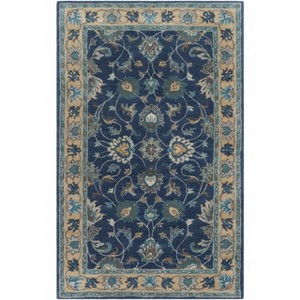 Hauteloom Caesar Hand Tufted Burnt Orange 1124 Wool Carpet - 1 of 4