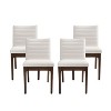 Christopher Knight Home Lancer Mid-Century Modern Channel Stitch Dining Chairs (Set of 4) - 2 of 4