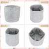 Unique Bargains Felt Multiple Compartments Insert Handbag Organizer 8" x 8" - 4 of 4