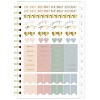 Sugar Paper Essentials 2023-24 Academic Planner 5.5"x8.5" Weekly/Monthly Wirebound Frosted Green with White Dot - image 4 of 4