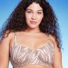 Women's Ribbed Underwire Bralette Bikini Top - Wild Fable™ - 3 of 4