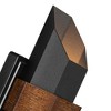 LamQee Geometric Wall Sconce Set of 2, Modern Lamp Sconces Wall Lighting Up and Down Porch Lights - 4 of 4