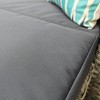SKRAN Outdoor Patio Garden Wicker Sectional Sofa Set with Cushions and Pillows,w/Furniture Protection Cover for Backyard Deck - 4 of 4