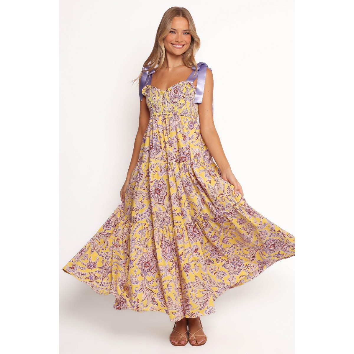 donata maxi dress Petal & Pup Donata Maxi Dress - Green