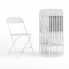 Alamont 38" Portable Folding Saucer Moon Chair White - 4 of 4
